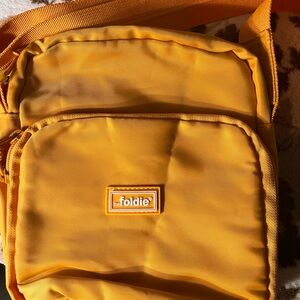 Foldie Mustard Messenger Bag